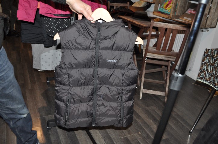 Parka sans manche