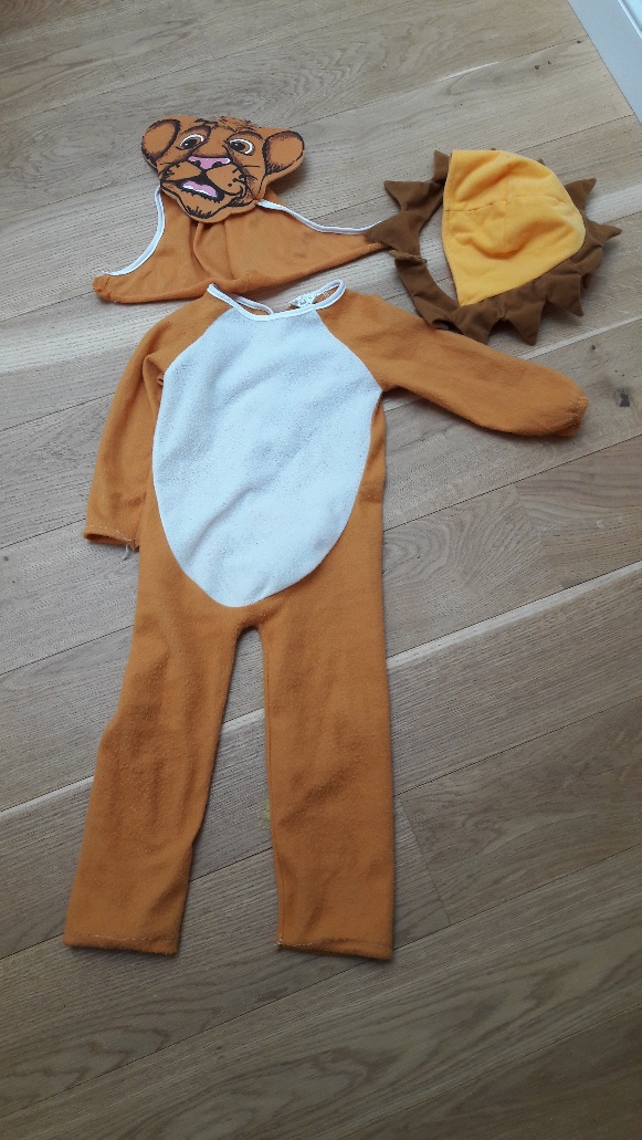 DEGUISEMENT LION 3-4 ANS