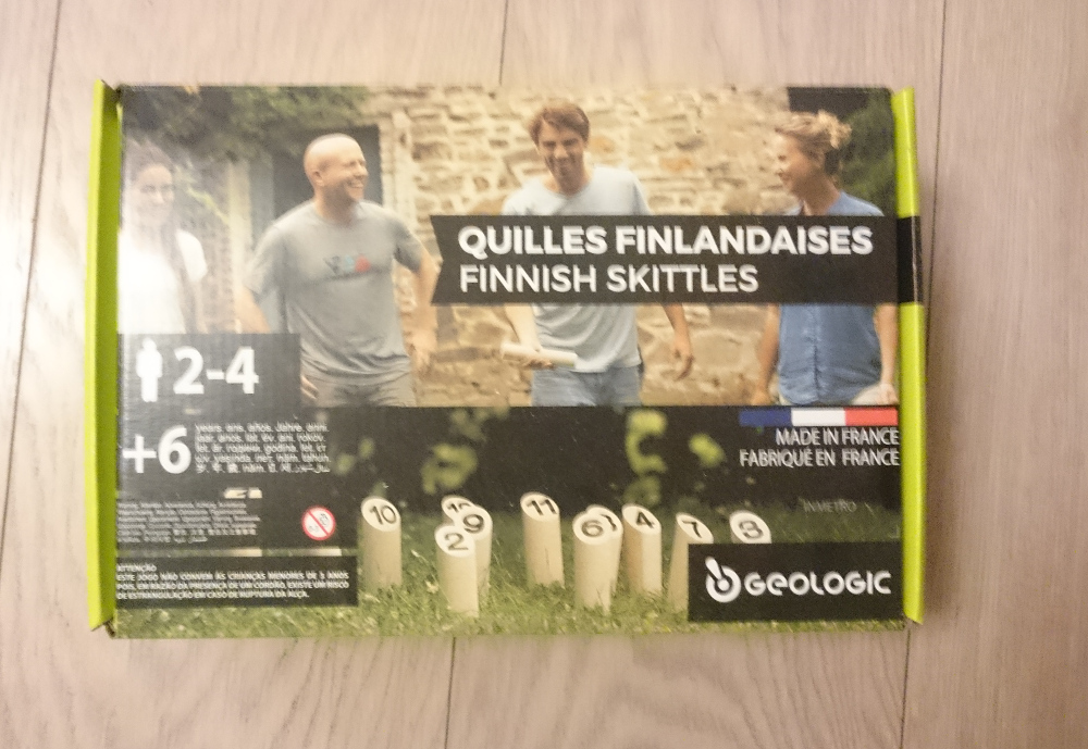 Jeu de quilles finlandaises