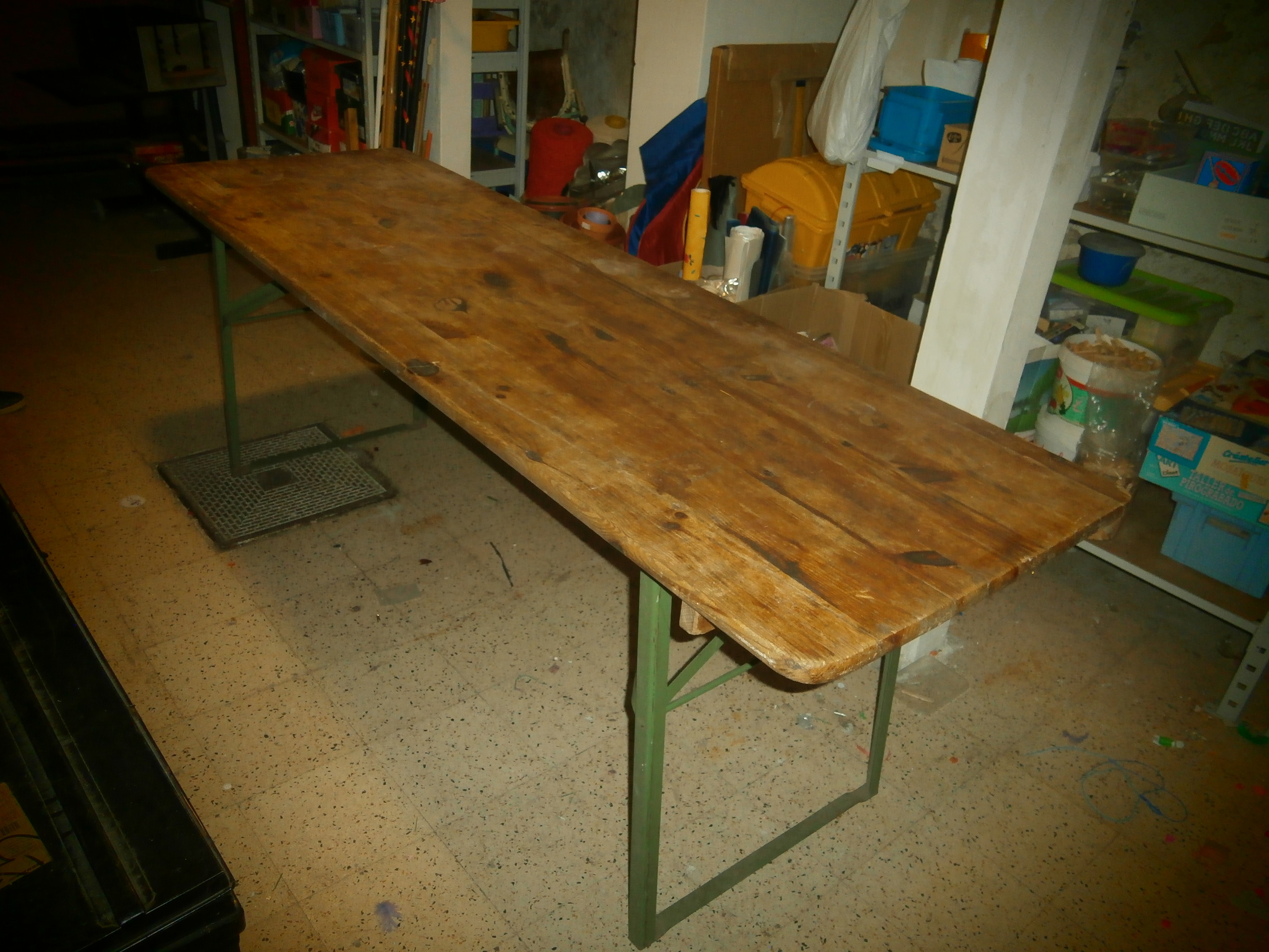 Tables pliantes en bois