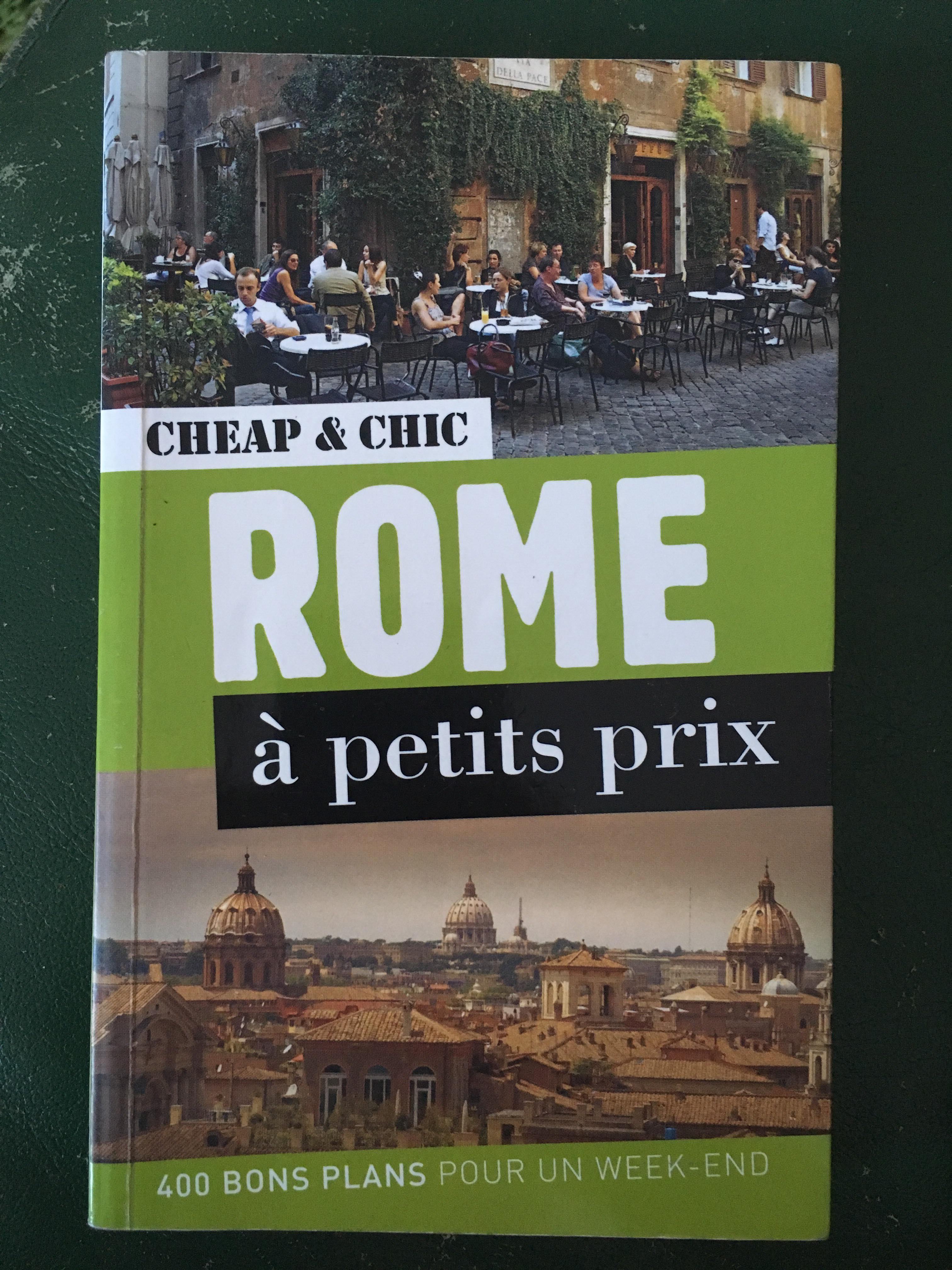 Guide "Rome à petits prix"